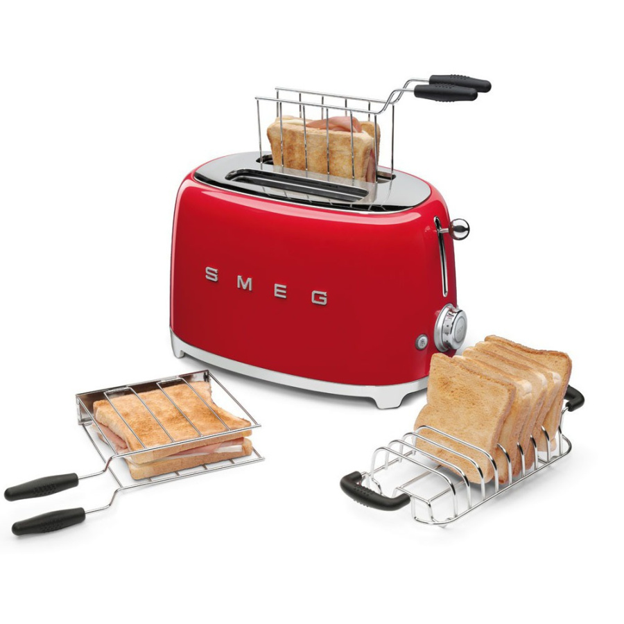 Тостер Smeg TSF01RDEU красный